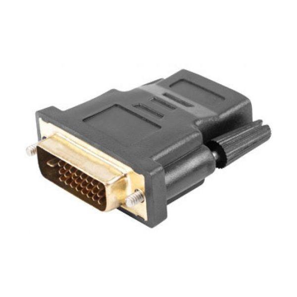 Adaptador HDMI para DVI-D LANBERG AD-0010-BK (1.4 High Speed com Ethernet - DVI-D - Preto), miniatura 2