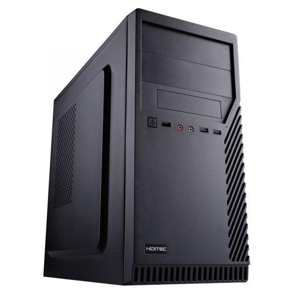 Caixa PC HIDITEC Q9 Pro (ITX, micro ATX - Micro Tower - SECC - Preto)