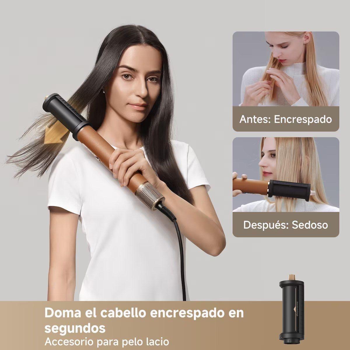Kit Modelador de Cabelo DREAME AirStyle Pro (Preto e Rosa Dourado), miniatura 4