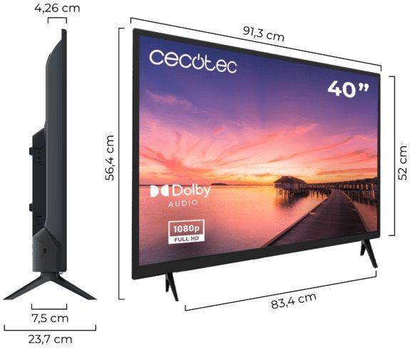 Televisão CECOTEC TV Série 0 0040 (40" - LED - Full HD - Preto), miniatura 3
