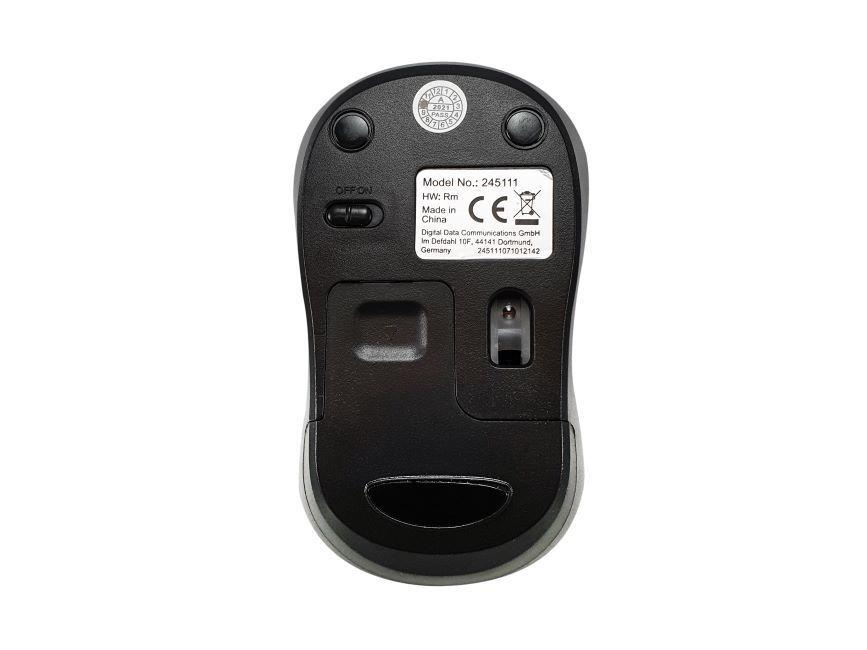 Rato EQUIP Comfort Wireless 245112 (Ambidestro - 1200 DPI - Ótico - Azul), miniatura 2