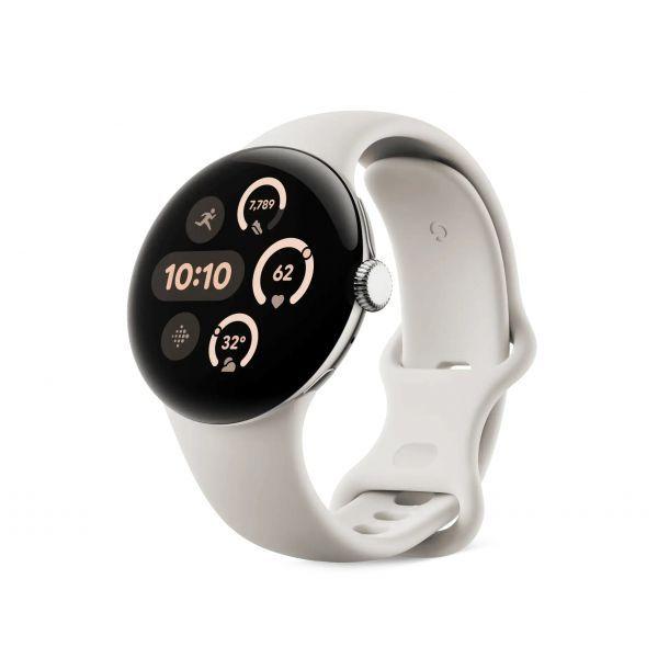 Bracelete Desportivo GOOGLE Pixel Watch 3 45 mm (Bege - Fluoroelastómero - Porcelana) — miniatura 2