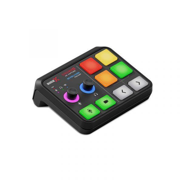Interface de Áudio e Placa de Captura de Vídeo RODE STREAMERX (USB Tipo-C - Windows, Mac - Preto)