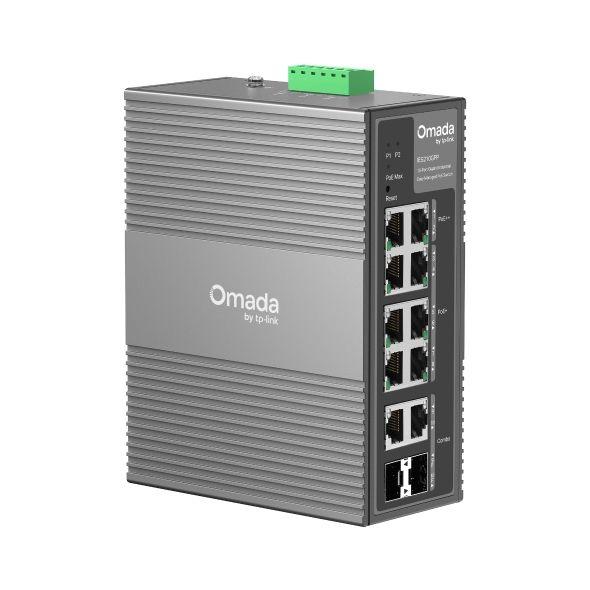 Switch Industrial TP-LINK IES210GPP (Gigabit Ethernet - 4000 MB - 20 Gbit/s - Cinzento)
