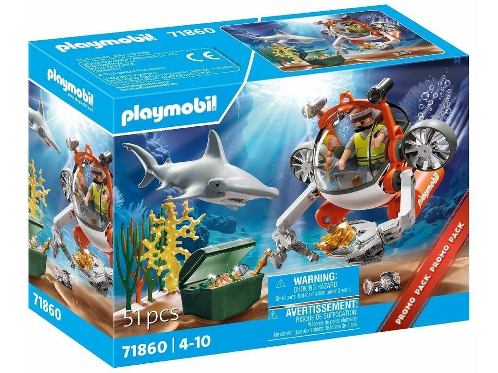 Conjunto de Caça ao Tesouro com Submarino PLAYMOBIL 71860 (4 a 10 anos), miniatura 2