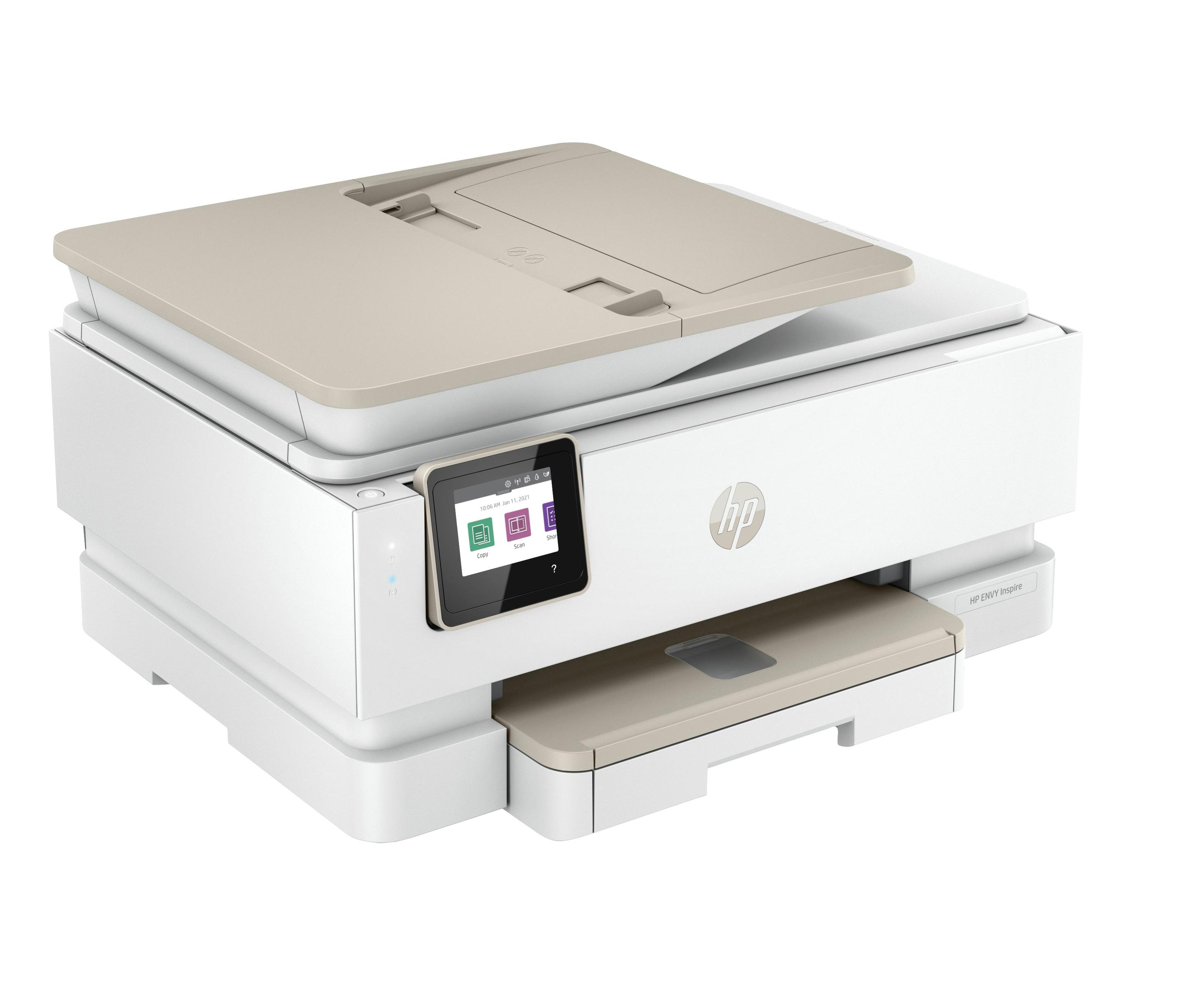 Impressora Multifunções HP ENVY Inspire 7920e (A4 - Impressão a cores - 125 folhas - Bege), miniatura 3
