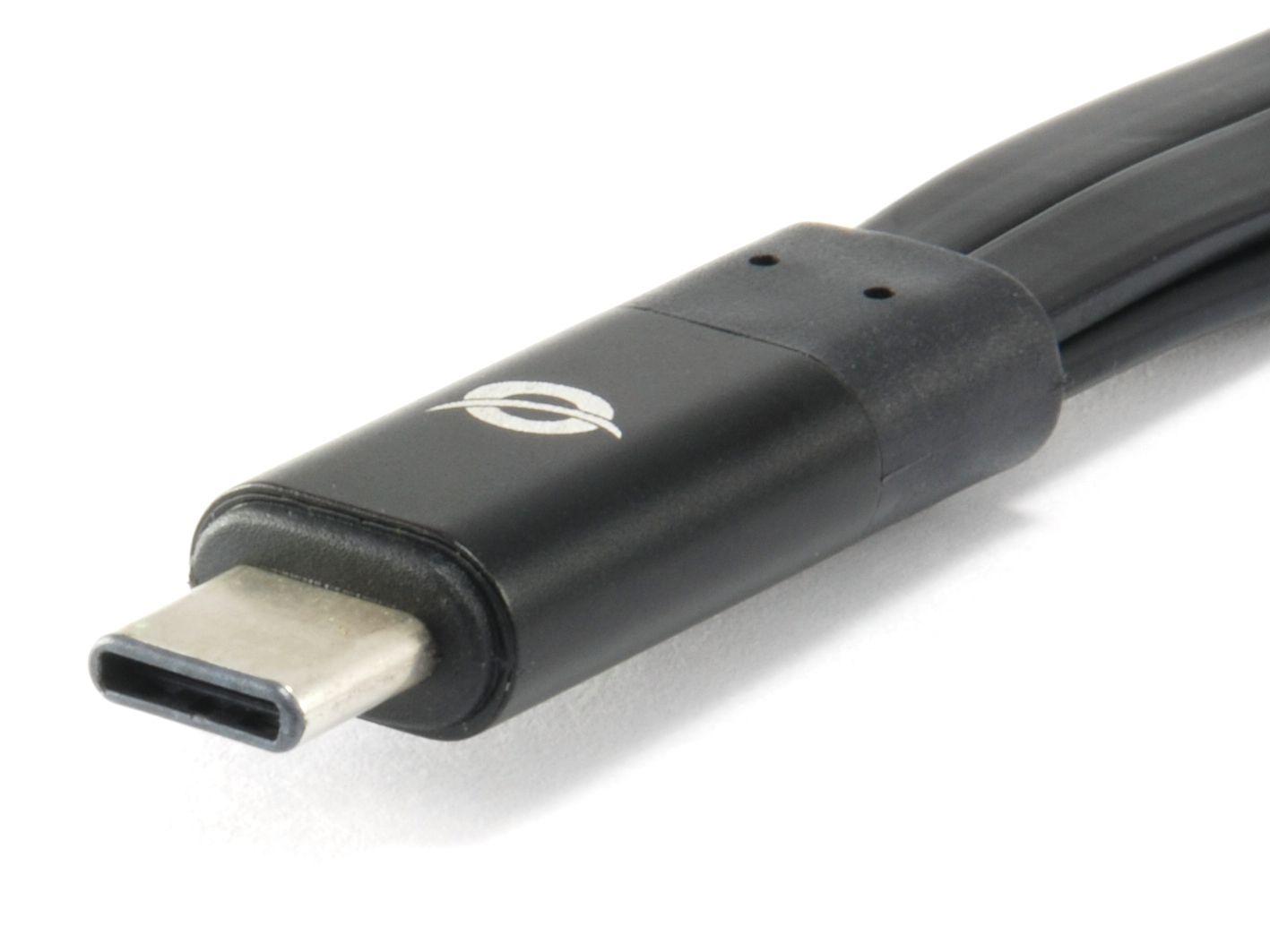 Hub USB-C CONCEPTRONIC HUBBIES01B (Preto) — miniatura 4