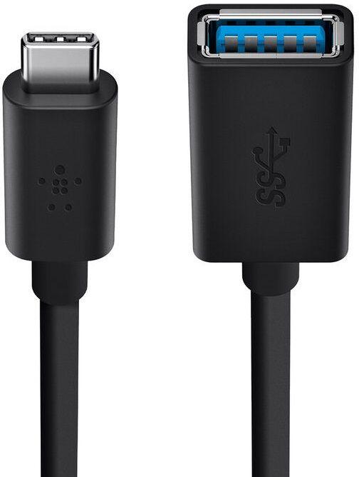 Adaptador USB-C para USB-A BELKIN F2CU036BTBLK (USB A - USB C - Preto) — miniatura 5