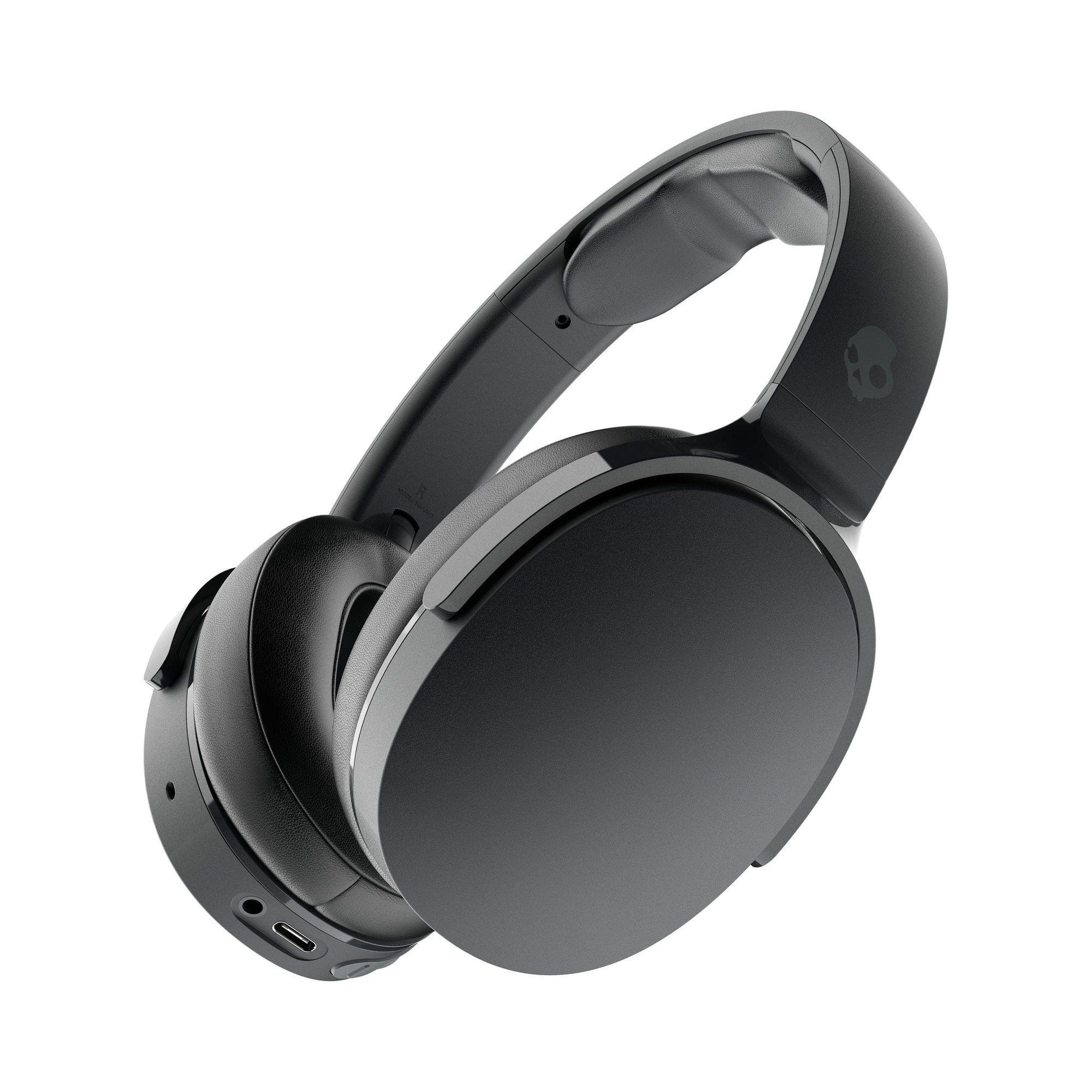 Auscultadores SKULLCANDY Hesh Evo (Binaural - Bluetooth 5.0, AUX, USB-C - Circum-aural - Preto)