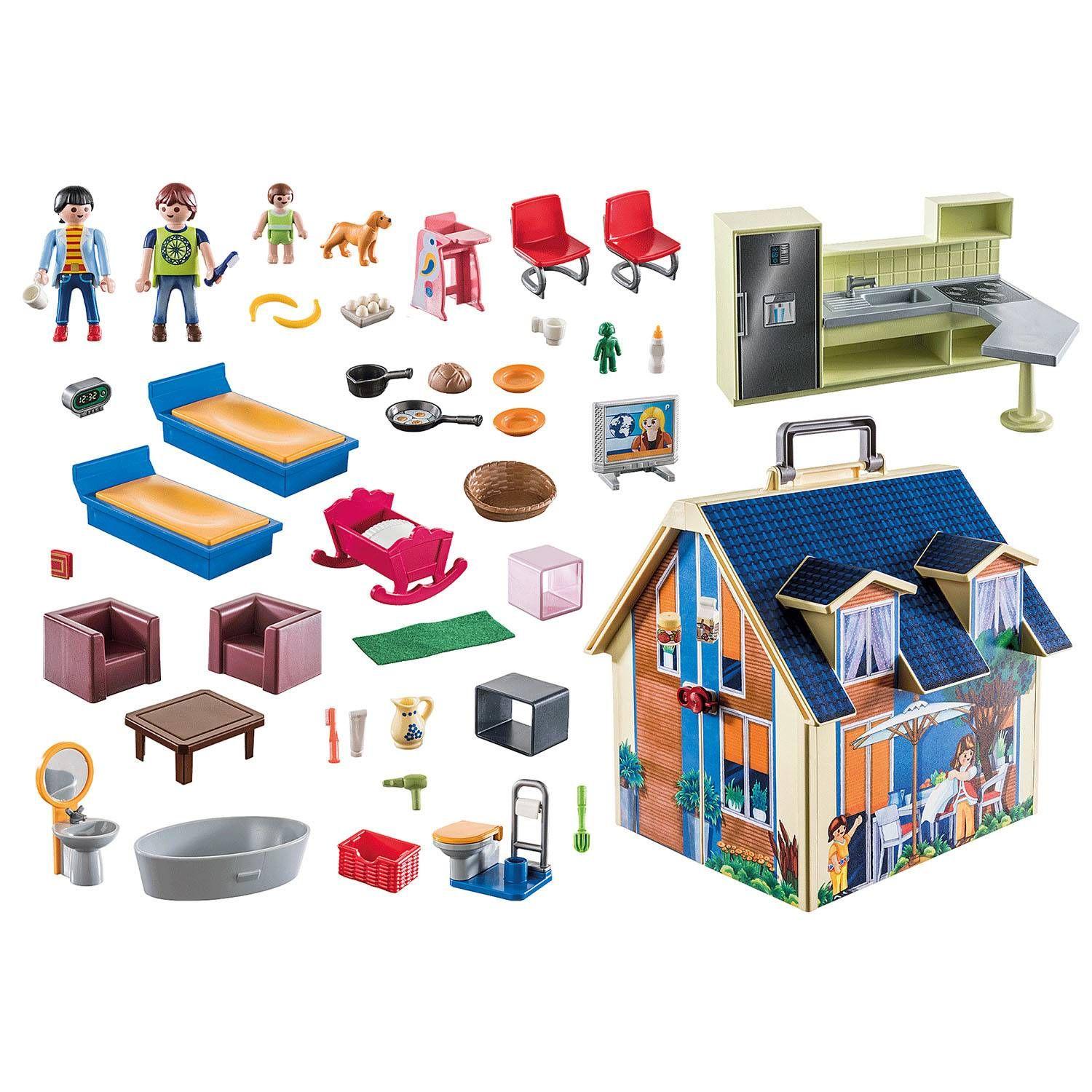Maleta Casa de Bonecas PLAYMOBIL 70985 (4 a 10 anos - Multicor), miniatura 2