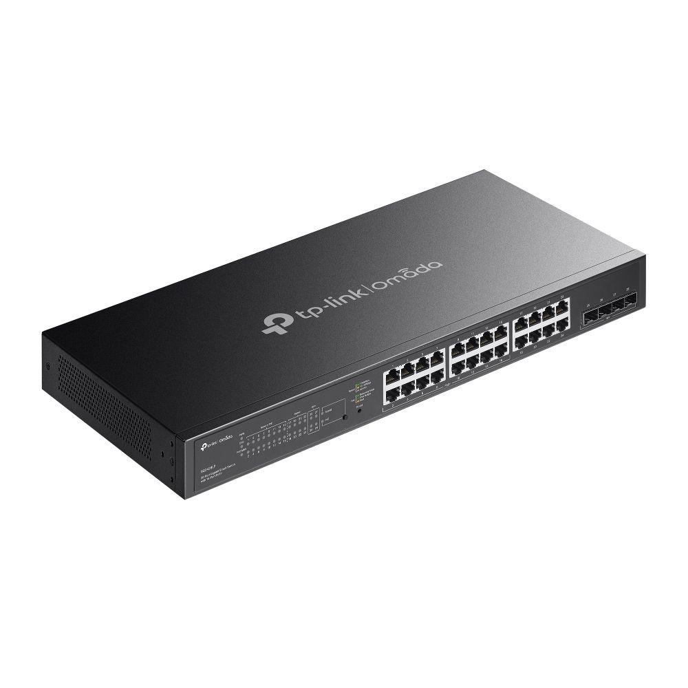 Switch Gerido TP-LINK Omada SG2428LP (28 Portas - Gigabit Ethernet - 4,1 MB - Cinzento) — miniatura 3