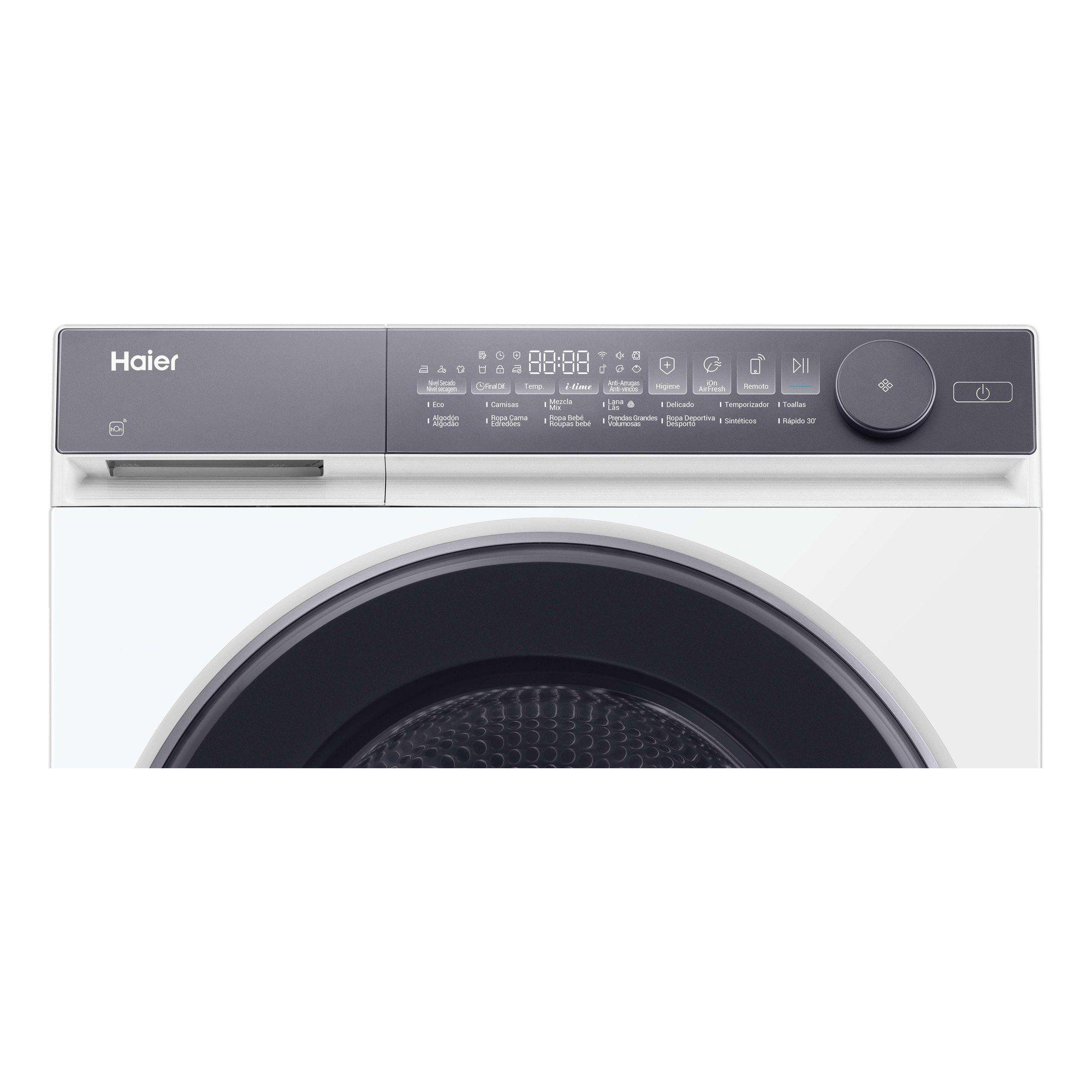 Máquina de Secar Independente HAIER HD90C367ANU1IB (9 kg - Bomba de calor - Direita - Branco) — miniatura 7