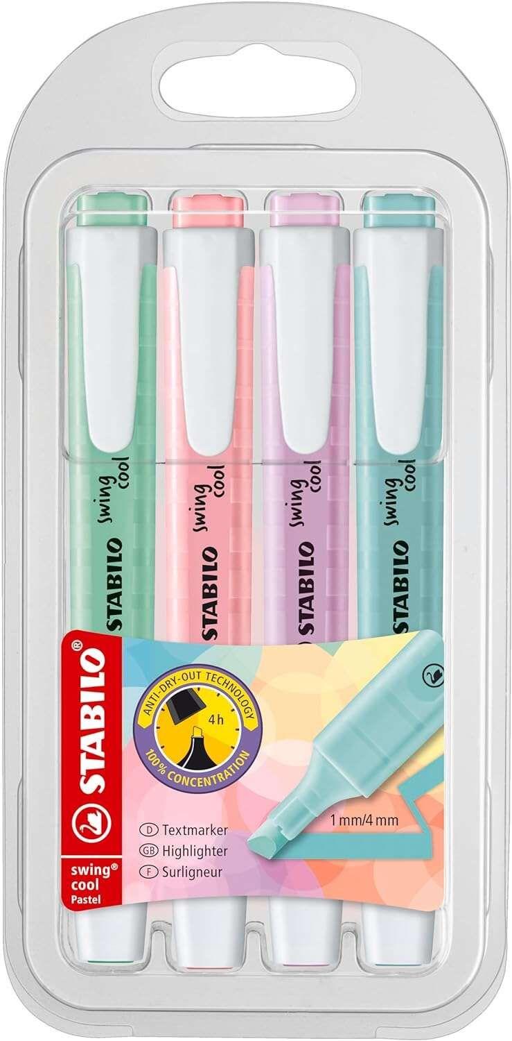 Marcadores Fluorescentes STABILO Swing Cool (Cores Pastel Sortidas), imagem 1