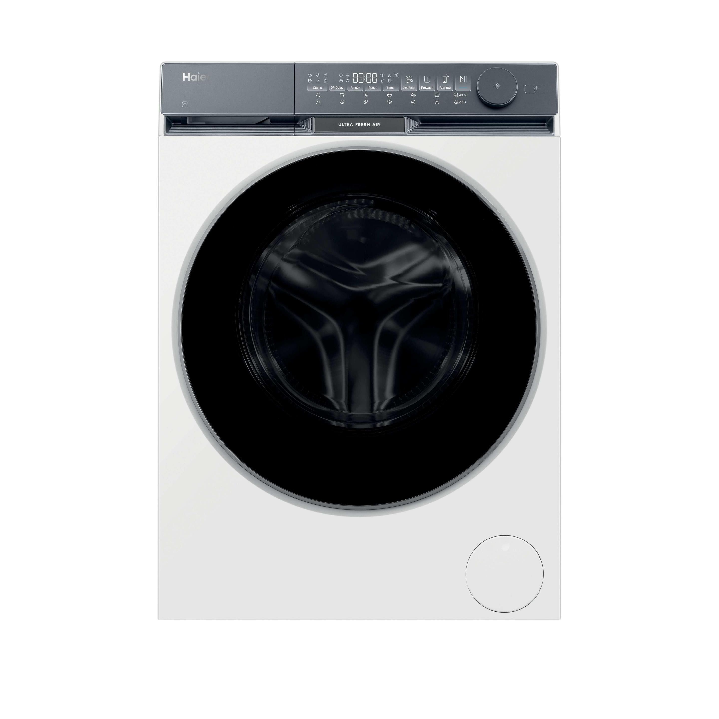 Máquina de Lavar Roupa Independente HAIER HW100BD14387US (1400 RPM - B - A - Branco)