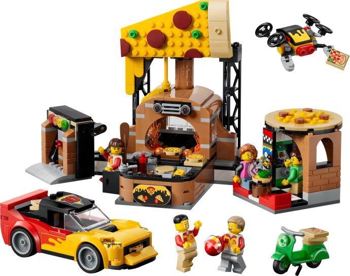 LEGO 60496 City Experiência de Entregas de Pizza com Veículos (6+ anos - 494 peças), miniatura 2