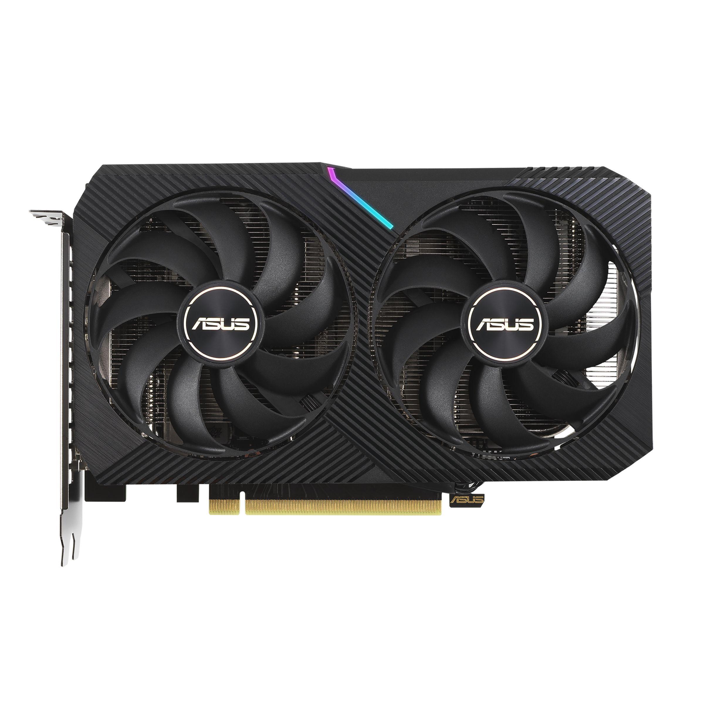 Placa Gráfica ASUS Dual RTX3060-12G-V2 (GeForce RTX 3060 - 12 GB - 192 bit - Preto)