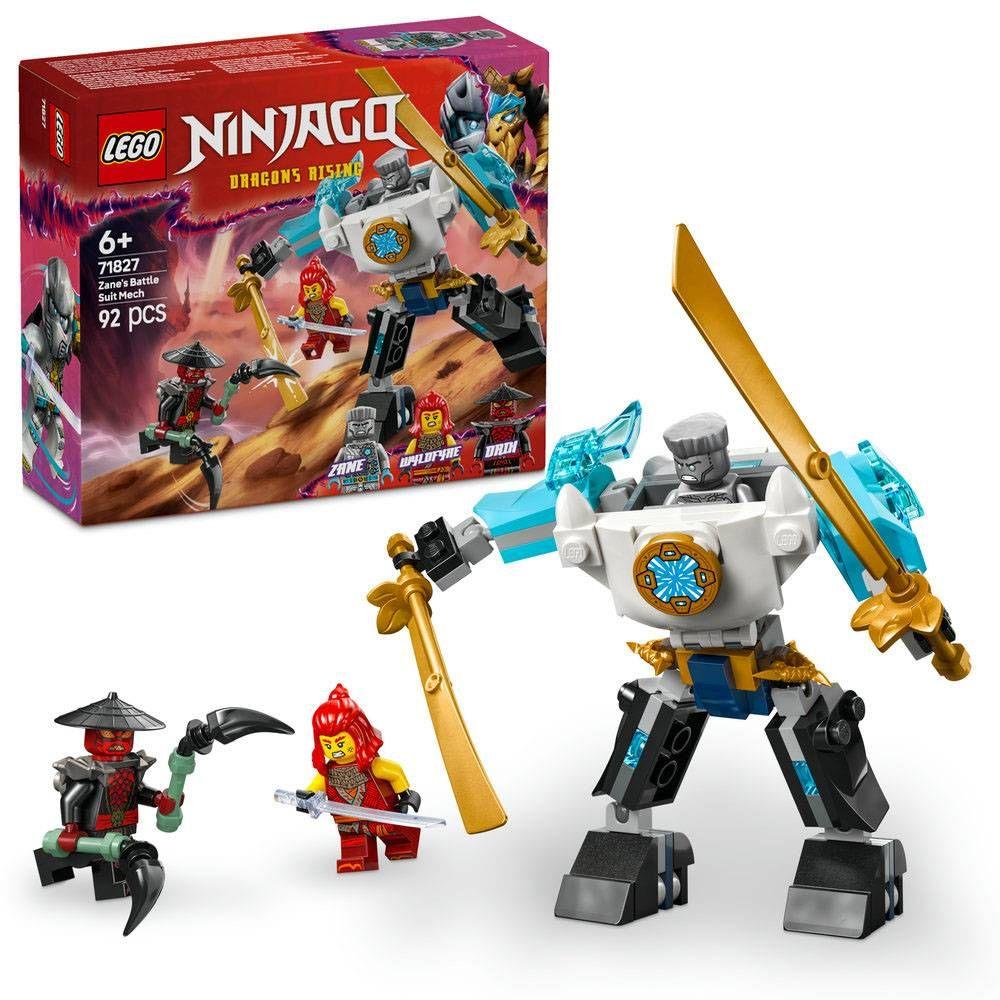 LEGO 71827 Ninjago Fato de Combate de Robô do Zane (6+ anos - 92 peças) — miniatura 3