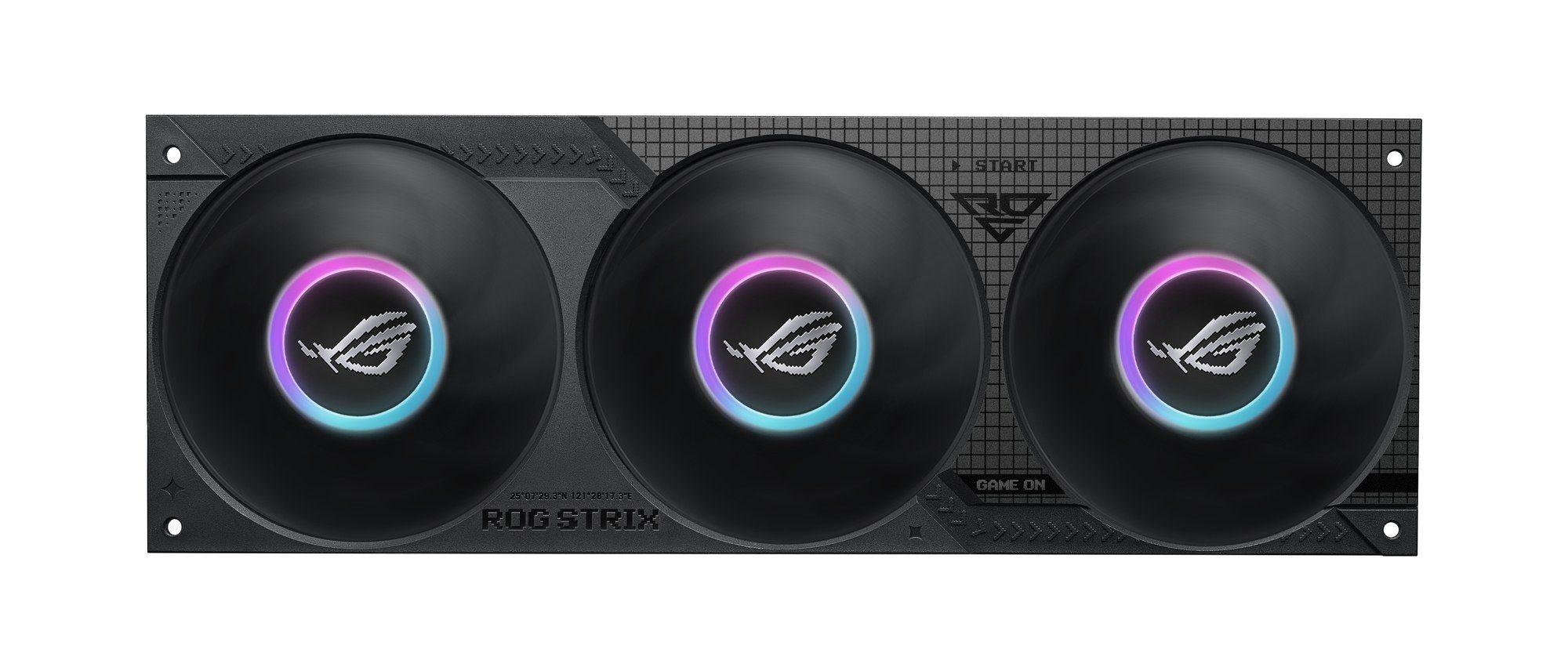 Water Cooler CPU ASUS ROG STRIX SLC IV 360 ARGB LCD (AM4, AM5, LGA 1700, LGA 1851 - LGA 1851, AM4, AM5, LGA 1700 - 120 mm - Preto) — miniatura 12