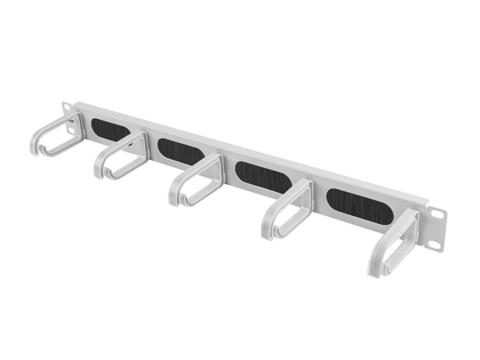 Painel de Gestão de Cabos EQUIP 327321 (19" - 1U - 5 Argolas - Branco) — miniatura 3