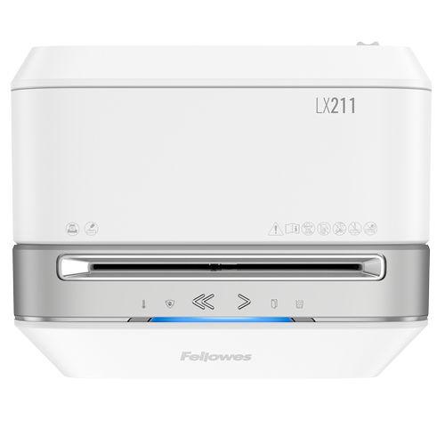 Destruidora de Papel FELLOWES Powershred LX211 (Branco e Cinzento) — miniatura 2