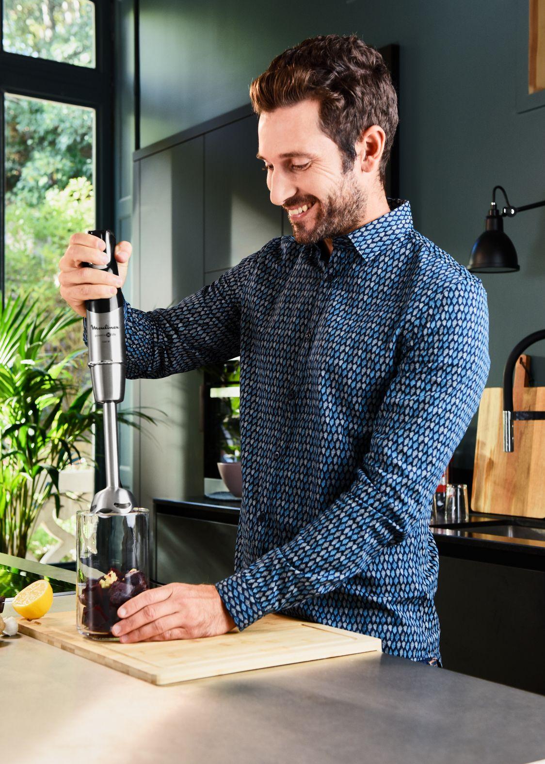 Varinha Mágica MOULINEX Infiny Force Pro DD95HD10 (1200 W - Altura 9,8 cm - Preto e Inox), miniatura 14