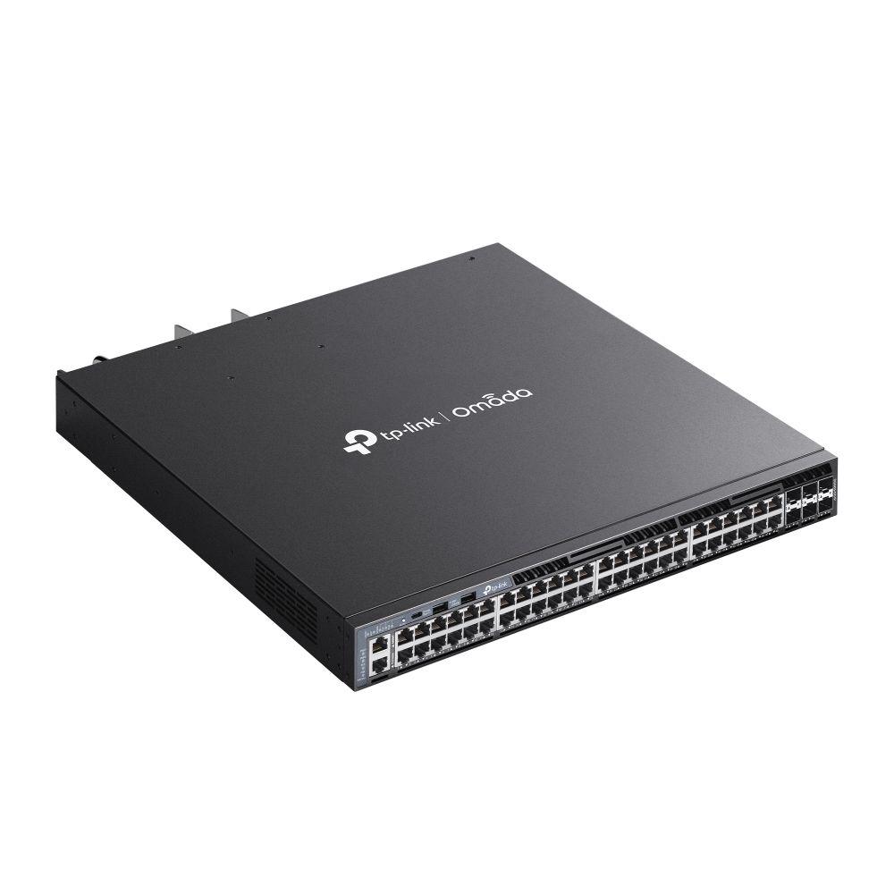 Switch Gerido TP-LINK Omada SG6654XHP (Gigabit Ethernet - 10/100/1000 Mbit/s - 3 MB - Preto), miniatura 4