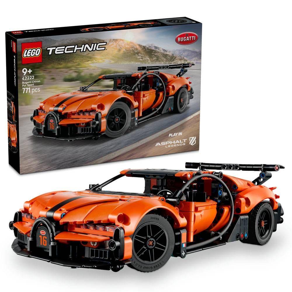 LEGO 42222 Technic Hipercarro Bugatti Chiron Pur Sport (9+ anos - 771 peças) — miniatura 3