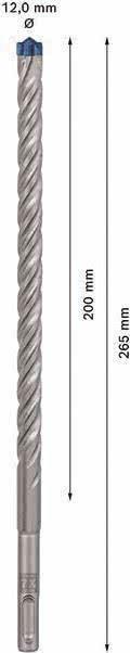 Broca para Martelo BOSCH EXPERT SDS plus-7X 2608900110 (Carboneto)