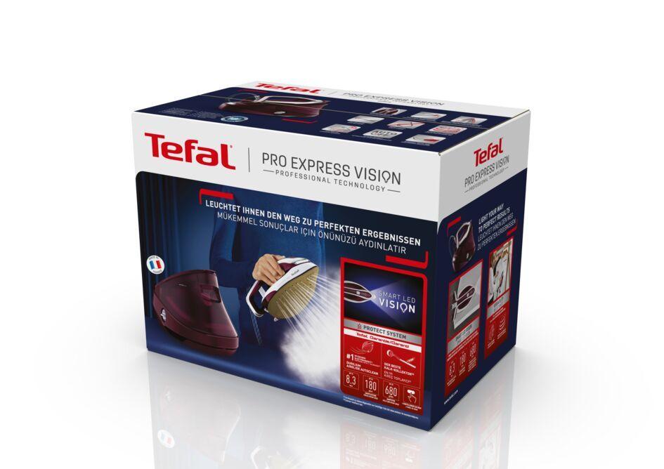 Centro de Engomar TEFAL Pro Express Vision GV9810E0 (3000 W - 1,1 l - 8,3 bar - Vermelho e Branco) — miniatura 16