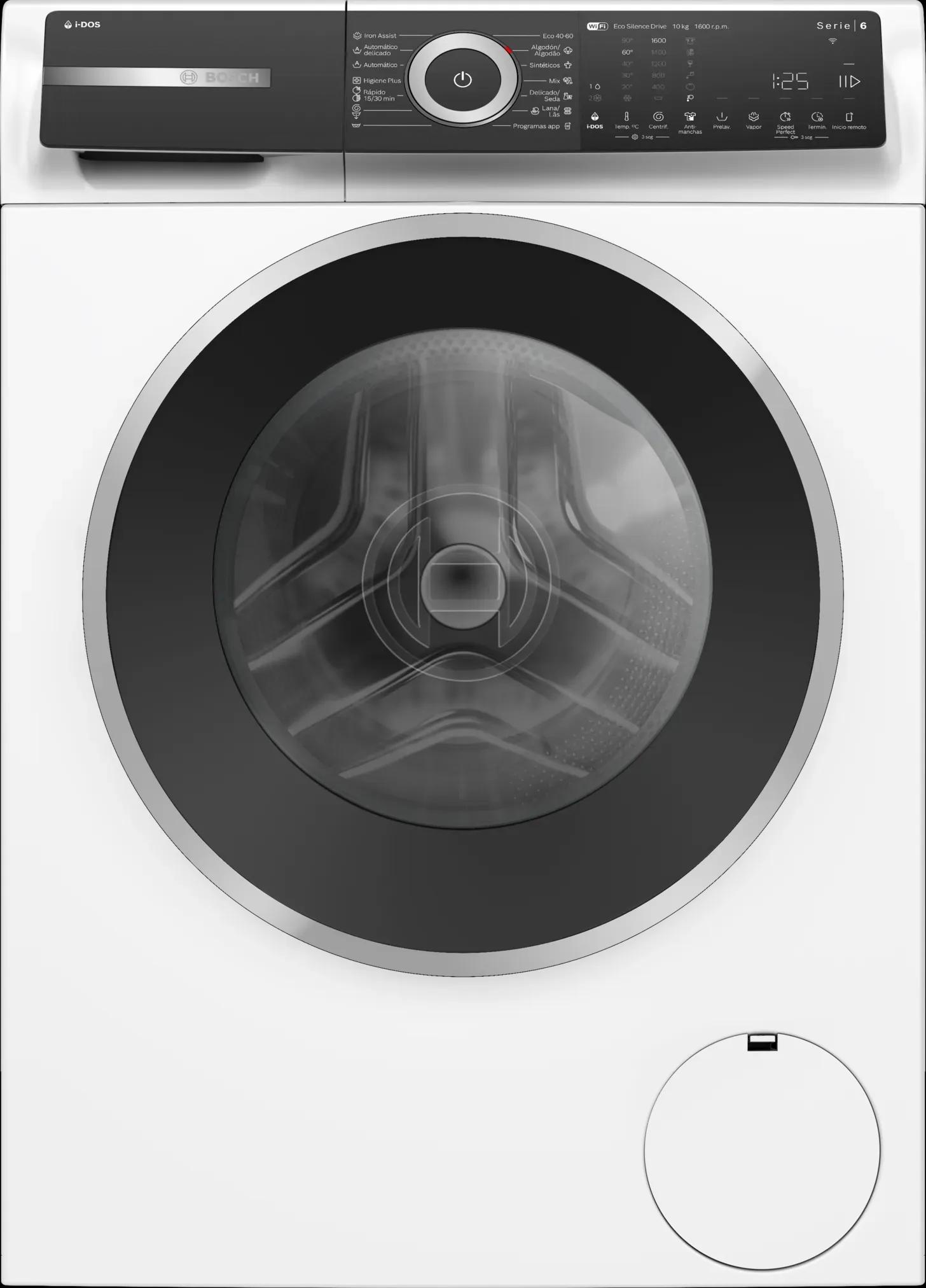 Máquina de Lavar Roupa Independente BOSCH WGH256A0ES (1600 RPM - A - B - Branco)