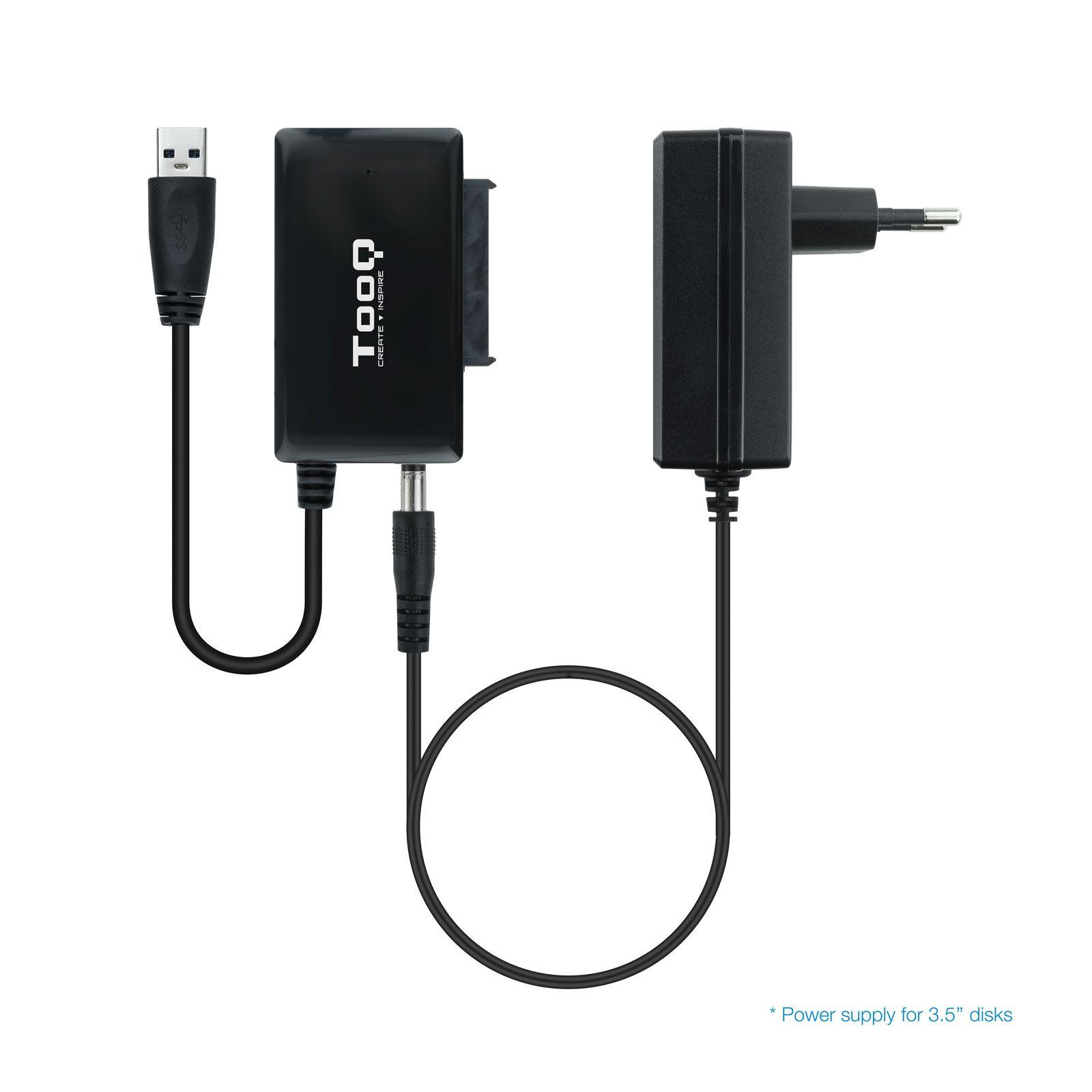 Base de Acoplamento TOOQ TQHDA-01A (4 TB - 2.5,3.5 " - Preto) — miniatura 2