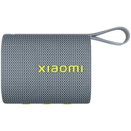 Coluna Portátil XIAOMI Sound Pocket (5 W - Sem fios - Azul e Cinzento)