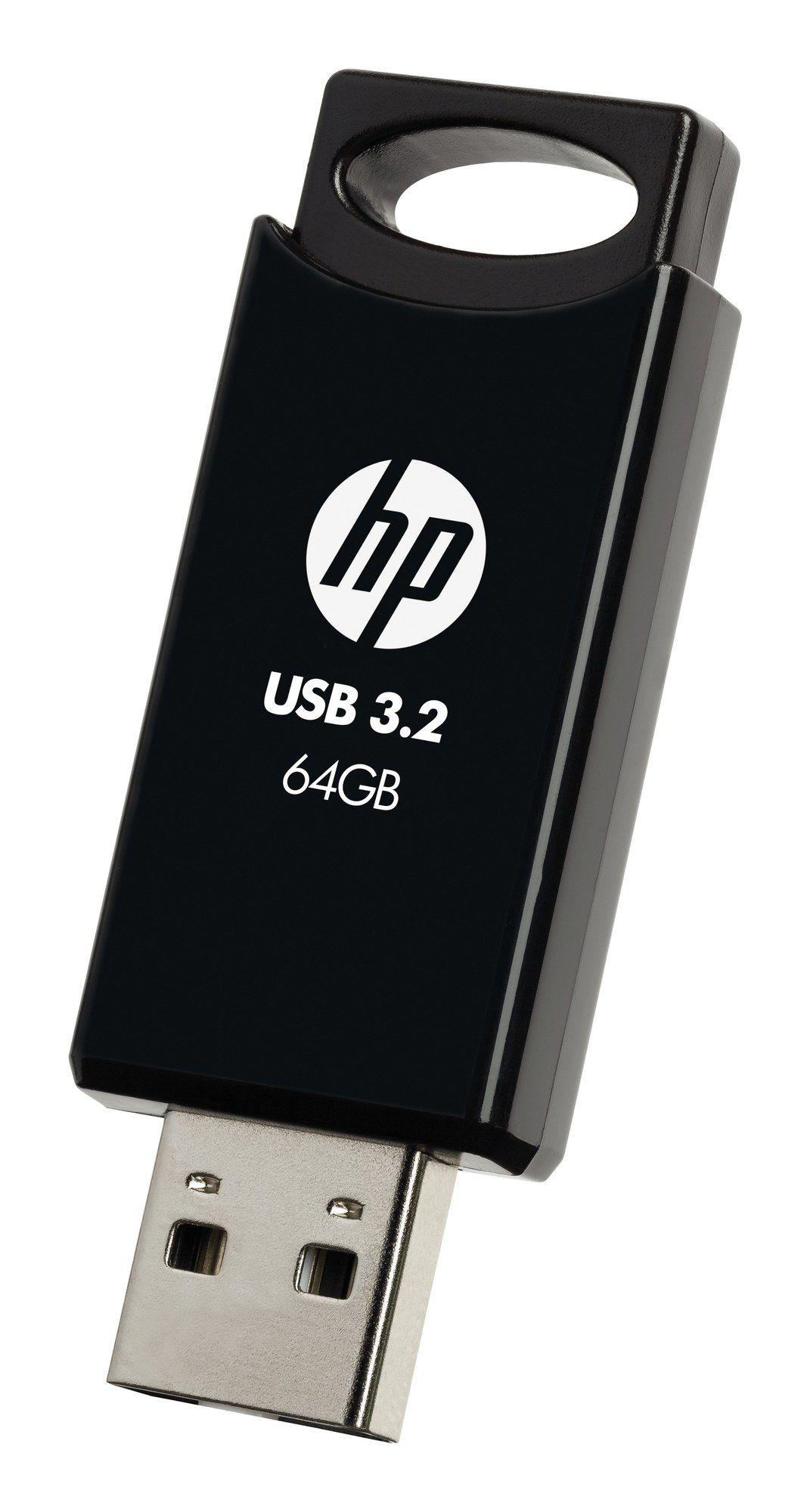Pen USB HP 712w (Deslizante - USB Type-A - 3.2 Gen 1 - Preto), miniatura 3