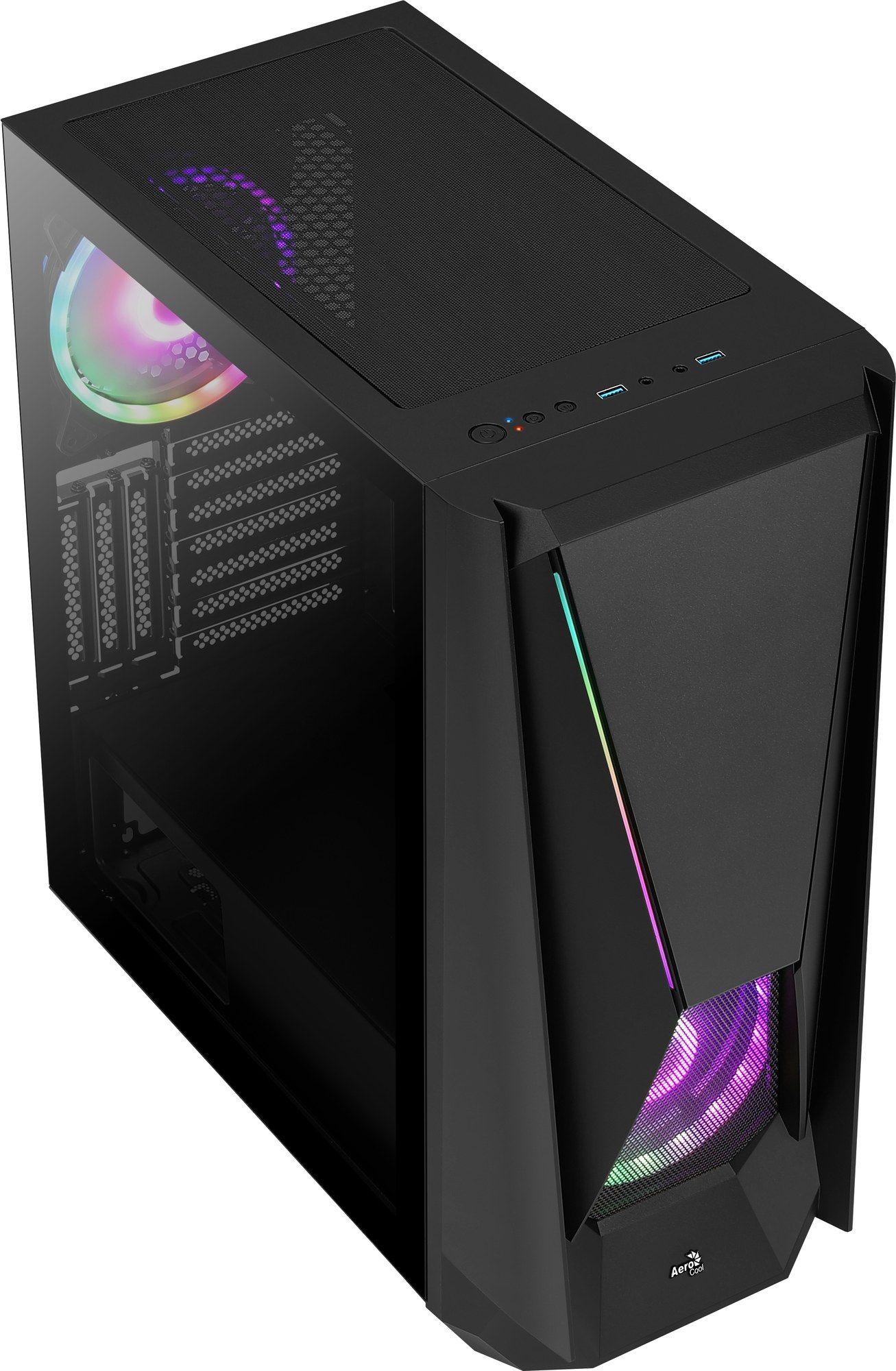 Caixa PC AEROCOOL Visor (Midi Tower - 18 cm - 38,7 cm - Preto) — miniatura 4