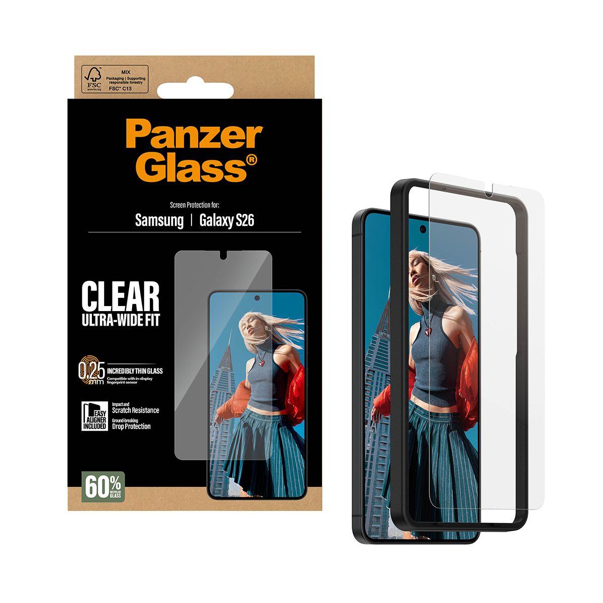 Película de Ecrã PANZERGLASS Samsung Galaxy S26 Ultra (Transparente) — miniatura 5