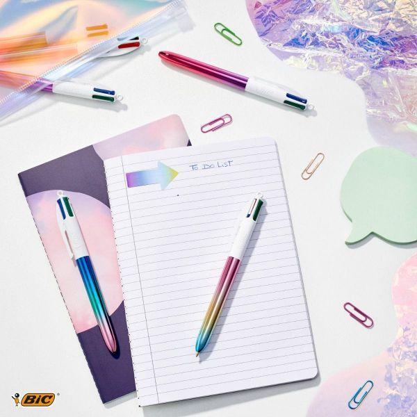 Caneta Esferográfica BIC 4 Colours Gradient (Branco/Degradé Tricolor) — miniatura 3