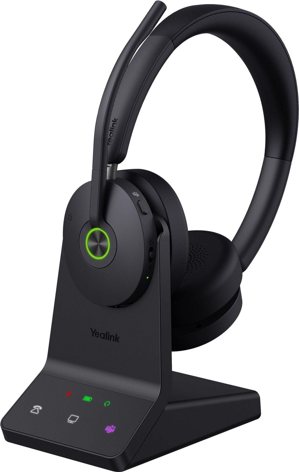 Headset YEALINK WH68 UC (DECT / Bluetooth - On-Ear)