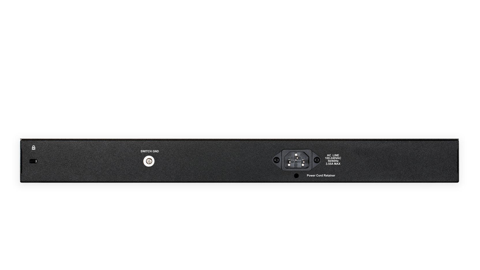 Switch Gerido D-LINK DMS-1100-10TP (2.5G Ethernet - 80 Gbit/s - L2 - Preto) — miniatura 3