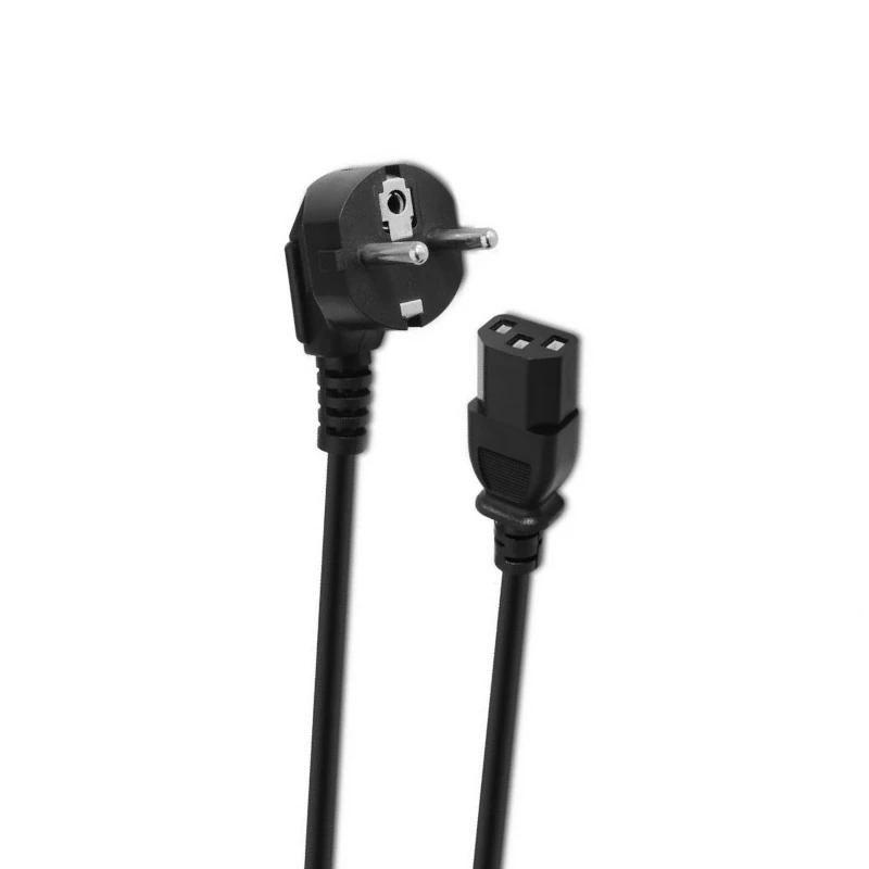 Cabo de Alimentação para CPU AISENS A132-0169 (5 m - Acoplador C13 - CEE7/7 - Preto) — miniatura 3