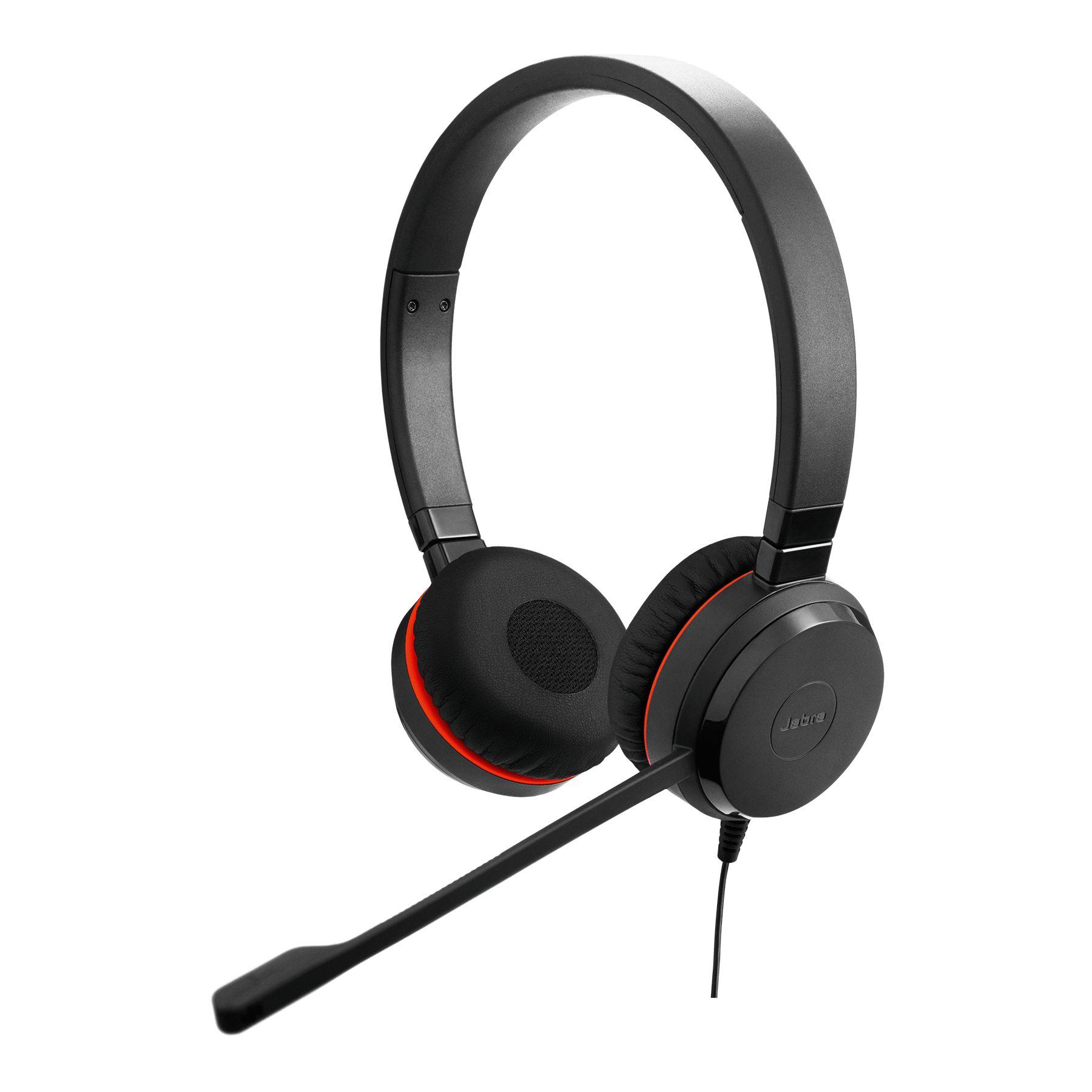 Headset JABRA Evolve 30 II (Binaural - Com fios - Supra-aural - Preto) — miniatura 2