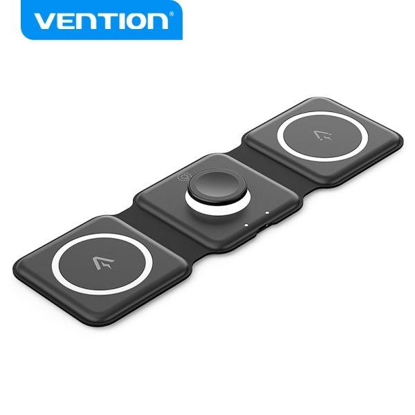 Estação de Carregamento Sem Fios VENTION FGGB0 (MagSafe - Preto), miniatura 2