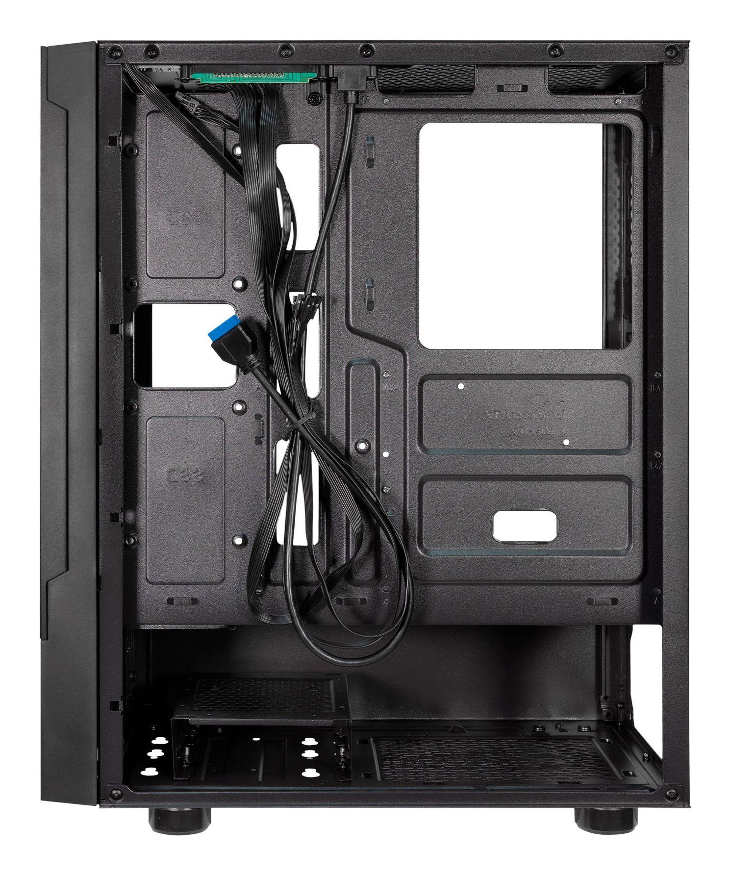 Caixa PC UNYKACH Aero C35 (ATX, ITX, micro ATX - 500 W - ATX, ITX, Micro-ATX - Preto), miniatura 5
