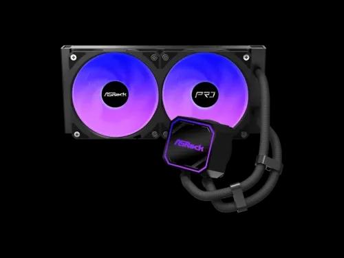Refrigeração Líquida AIO ASROCK PRO 240 ARGB (ARGB - Preto)