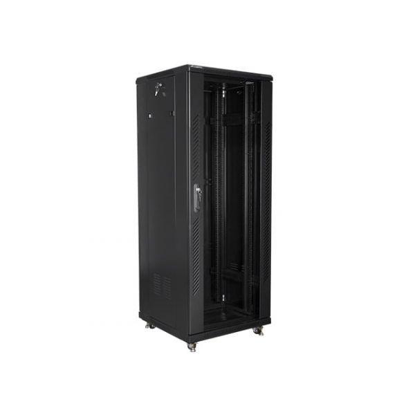 Armário Rack de Chão LANBERG FF01-6632-12B (32U - 19" - 600 x 600 x 1603 mm - Preto), miniatura 2