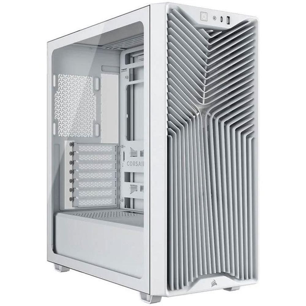 Caixa PC CORSAIR 3200D RS (ATX, Mini-ATX, Micro ATX - Midi Tower - Plástico, Aço - Branco)
