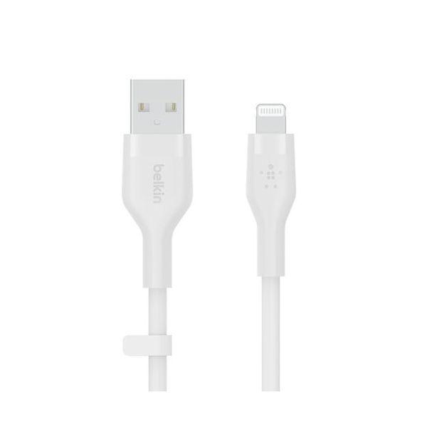 Cabo USB-A para Lightning BELKIN CAA010bt2MWH (2 m - USB-A macho - Lightning macho - Branco) — miniatura 2