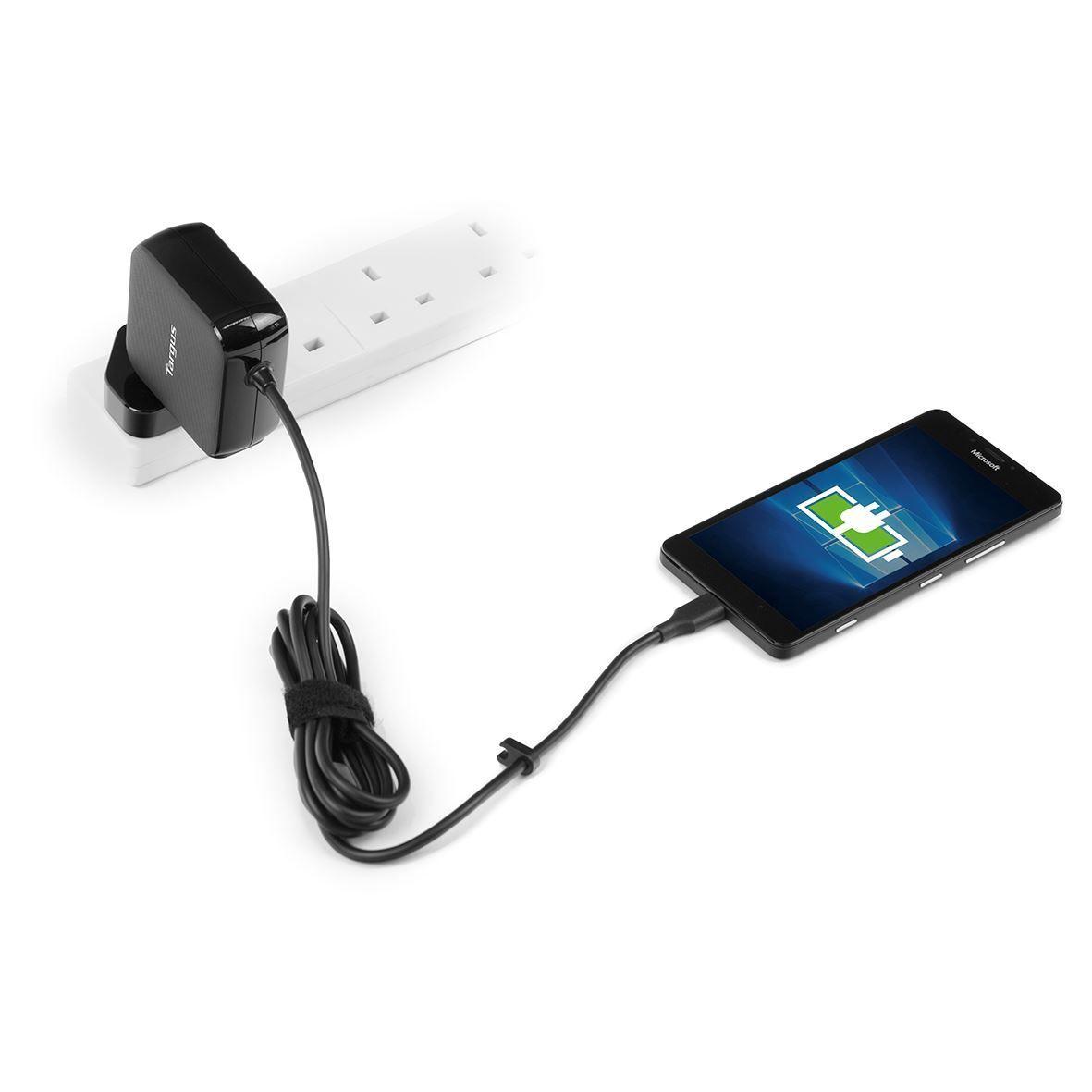 Carregador de Dispositivos Móveis TARGUS APA95EU (Universal - Preto), miniatura 3