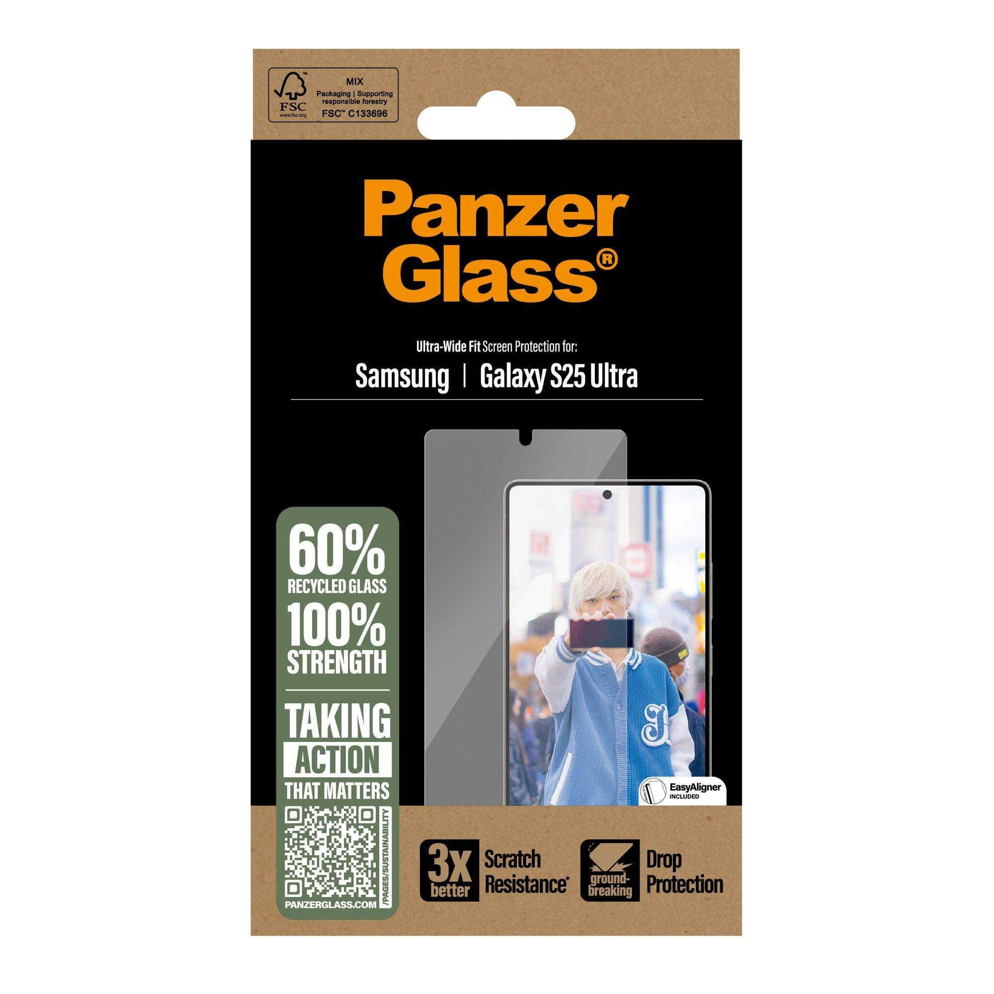 Película de Proteção de Ecrã PANZERGLASS Samsung Galaxy S25 Ultra (Samsung - Transparente), miniatura 3