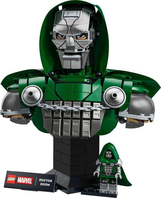 LEGO 76345 Marvel Super Heroes Busto do Doctor Doom (18+ anos - 379 peças) — miniatura 2