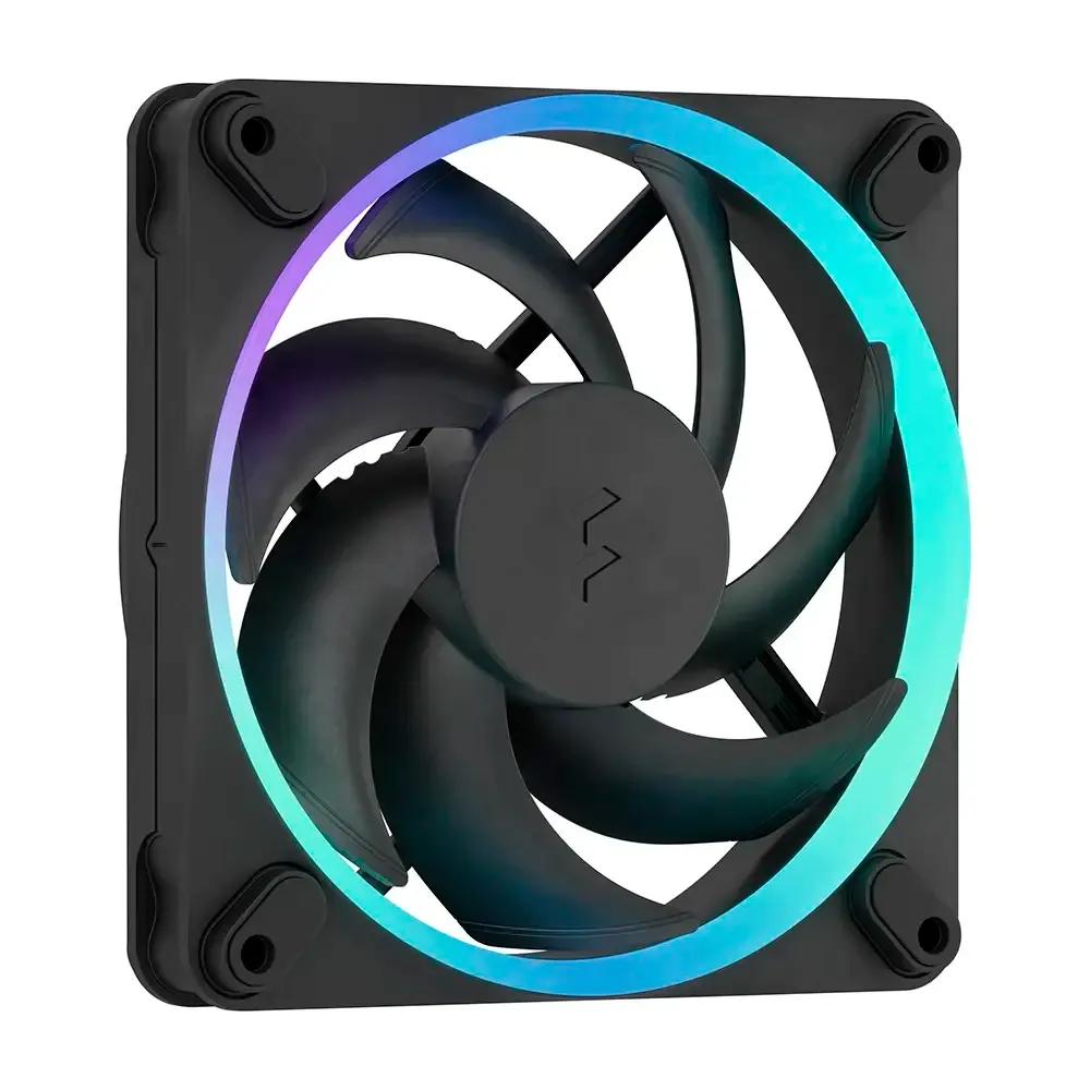 Ventoinhas para Caixa FRACTAL DESIGN Momentum 12 RGB 3-Pack (Multicolorida - Preto) — miniatura 3